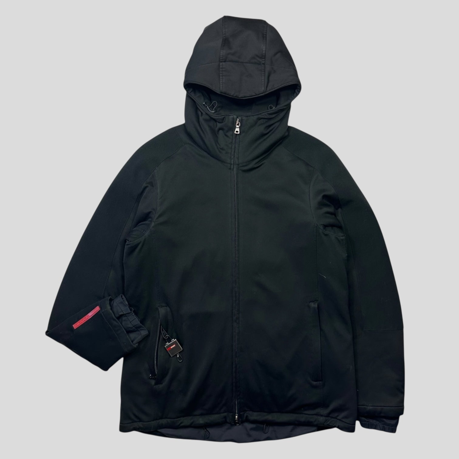 Prada Handbag Sport 00’s Ninja Moto Panelled Jacket