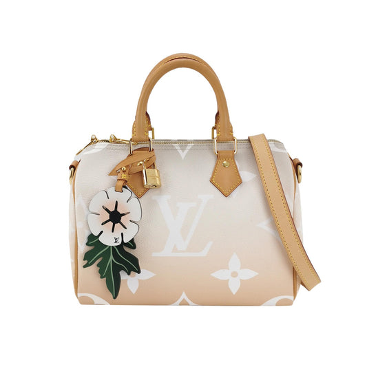 Louis Vuitton Speedy Bandouliere By Pool Giant 25 Monogram Handbag
