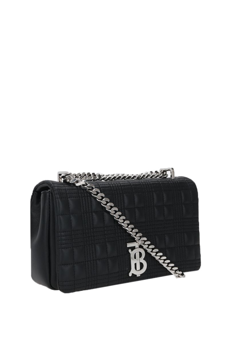 Burberry Luxury Lola Bag Lambskin Quilted Small Travel Bag