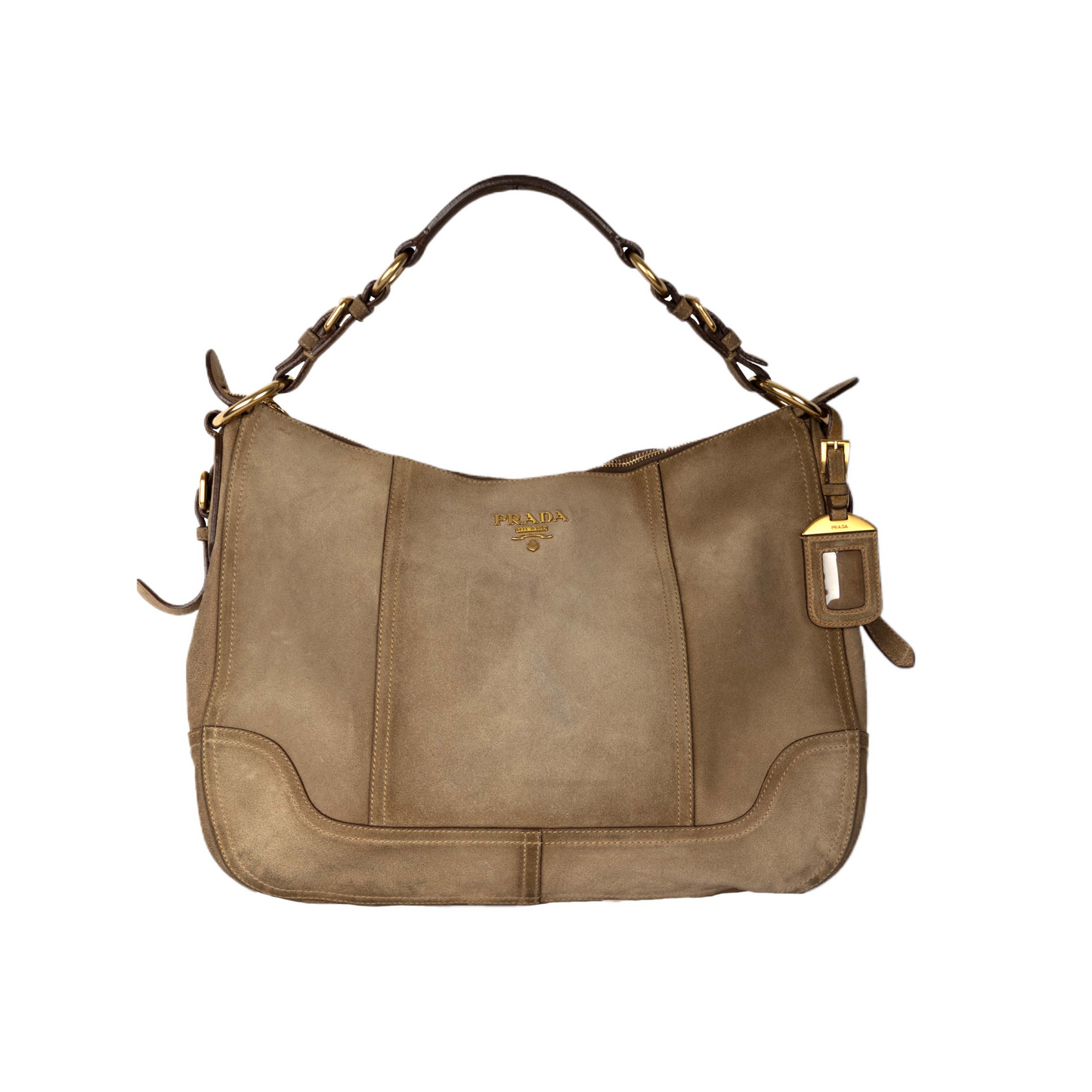 Prada Antik Cervo Hobo Bag Shoulder Bag