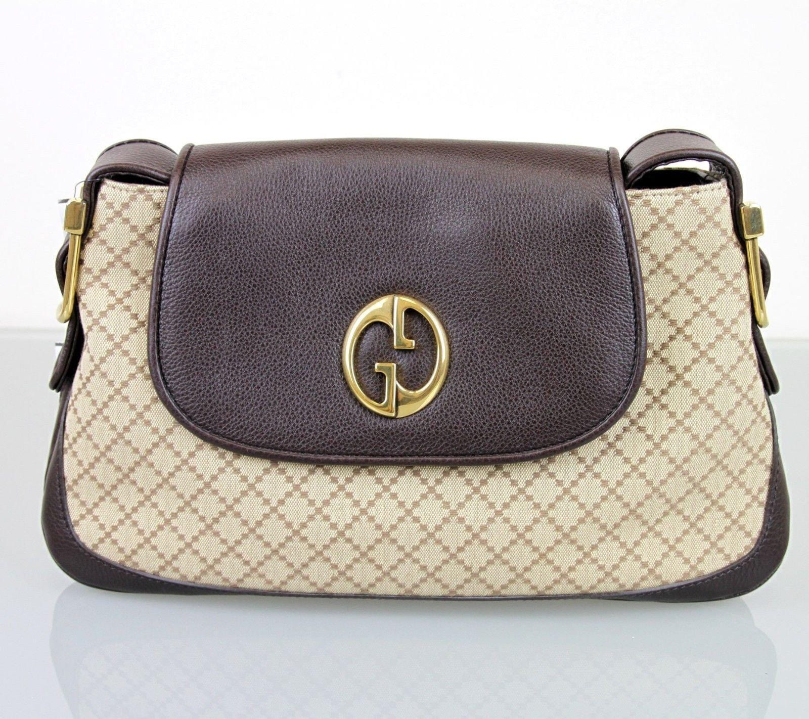 Gucci Diamante Tote Handbag Shoulder Bag Final Call Canvas