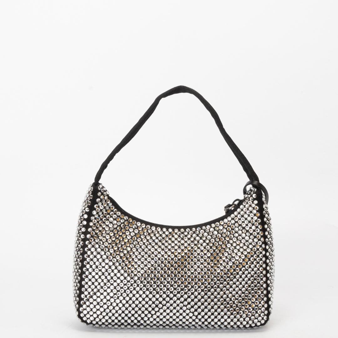 Prada Crystal Re Edition Re Shoulder Bag Nylon Mini
