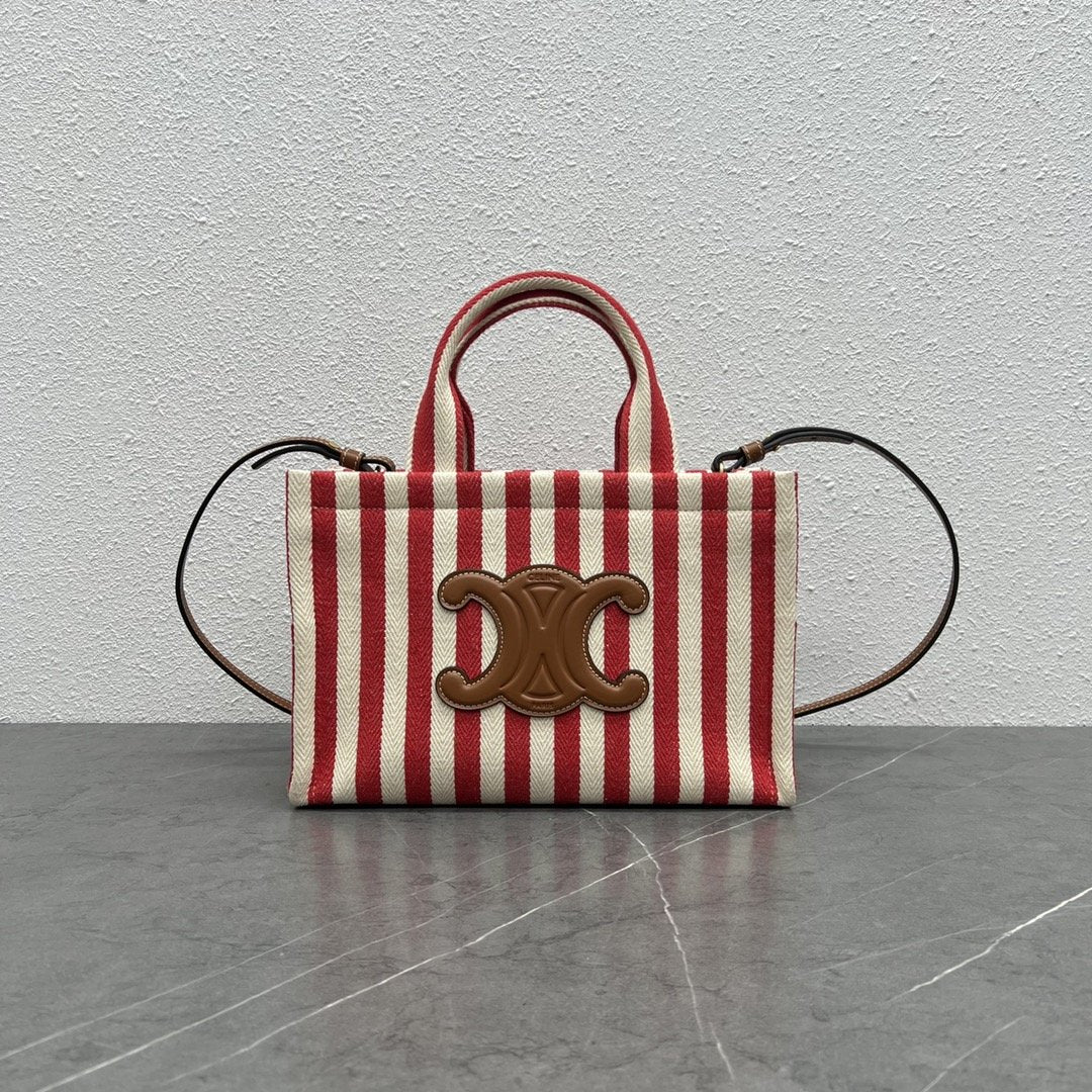 Top Quality Cabas Thais In Tweed Multicolor Small Travel Bag