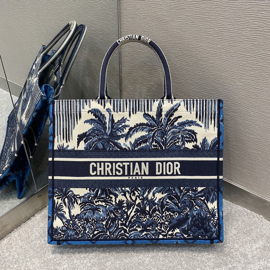 Book Cd Blue Large Book Tote Bag Cd M1286Zriw