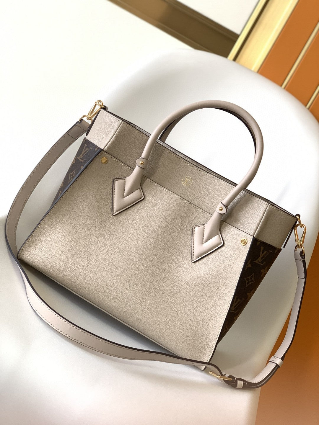 Top Quality On My Side Mm Tote Canvas Monogram Shoulder Bag M58485 5264