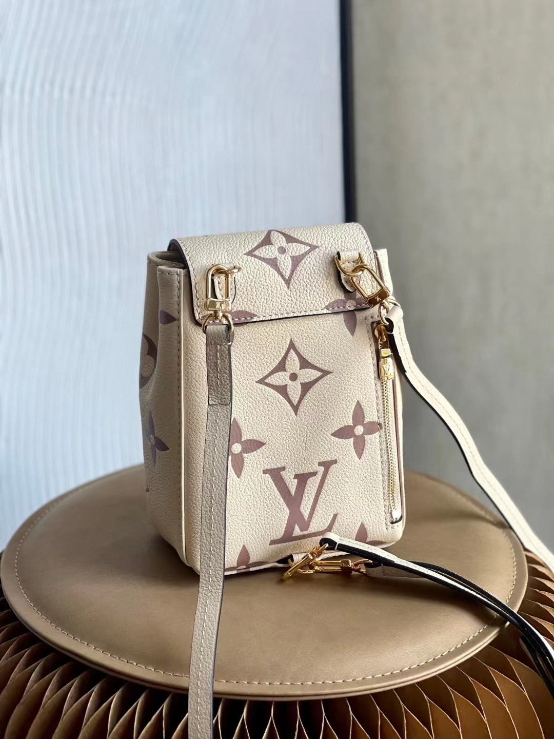 Top Quality Tiny Backpack Empreinte For Women Monogram Cream