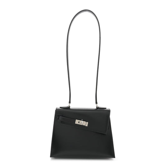 Hermes Box Kelly En Desordre Sellier Handbag Black Travel Bag