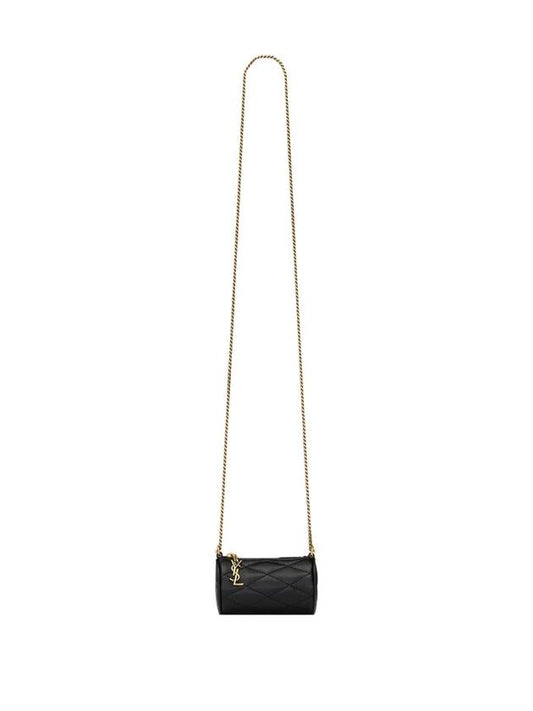 YSL Saint Laurent Saint Laurent Trending Micro Sade Tube Lambskin Black Shoulder Bag