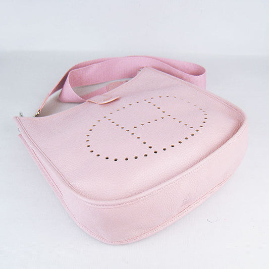 Hermes Luxury Evelyne I Handbag Pink Travel Bag