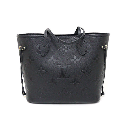 Louis Vuitton M45685 Empreinte E An Monogram Leather Black Neverfull Tote Bag