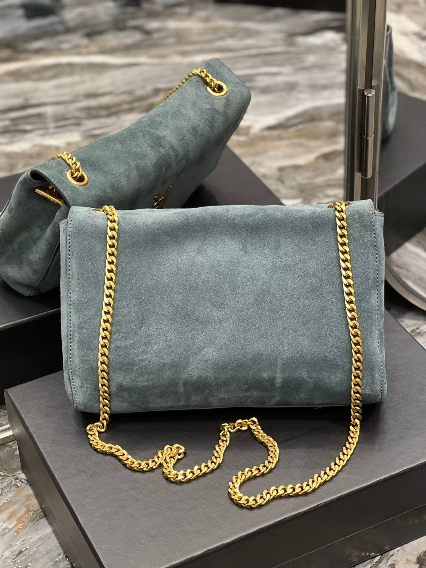 YSL Saint Laurent Kate Handbag Chain Travel Bag 112In29Cm Ysl 8260