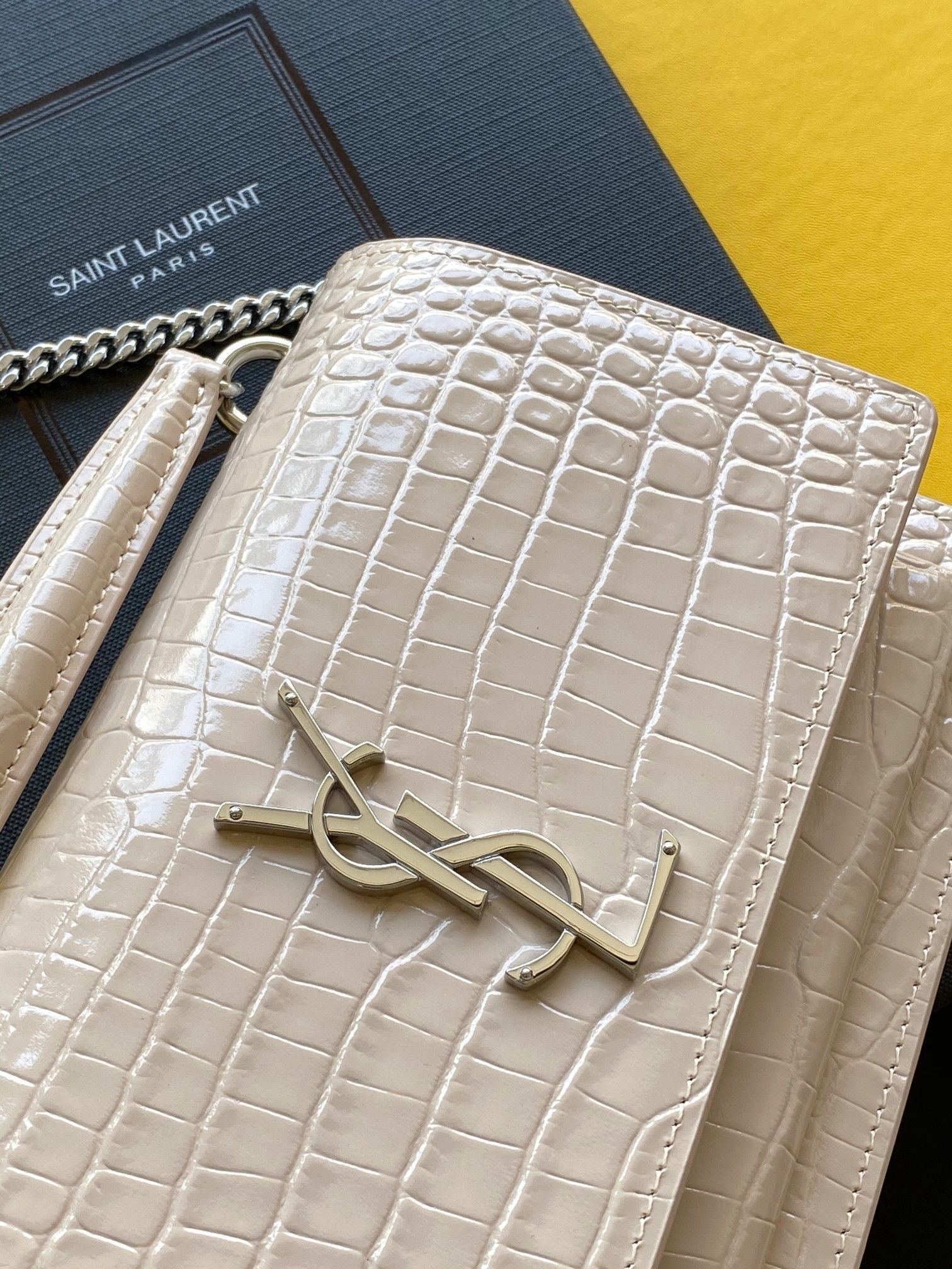 YSL Saint Laurent Sunset Handbag Chain Travel Bag