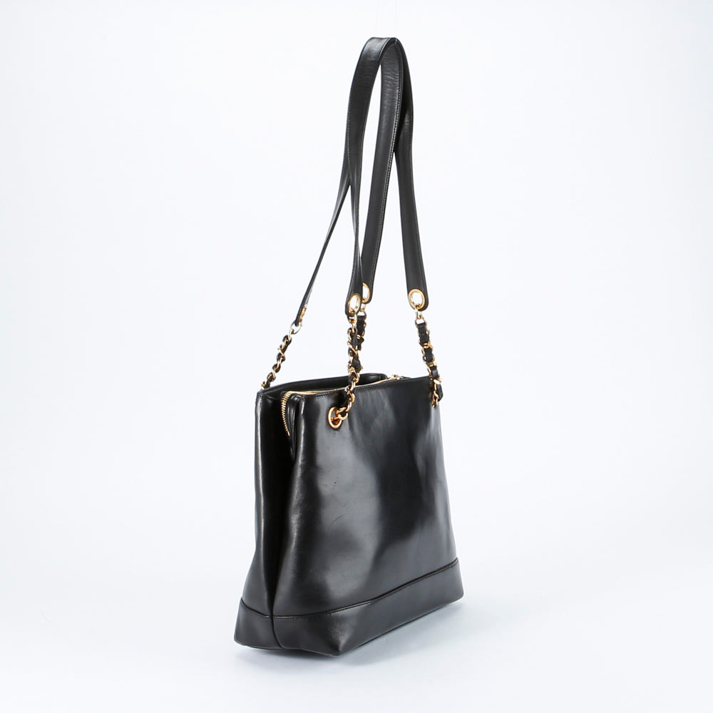 Chanel Lamb Long Shoulder Tote Bag Chain Shoulder Bag