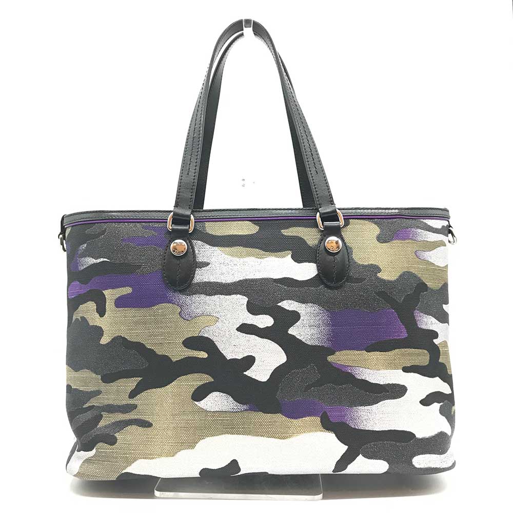 Dior Anselm Reyle Tote Bag Canvas Multicolor