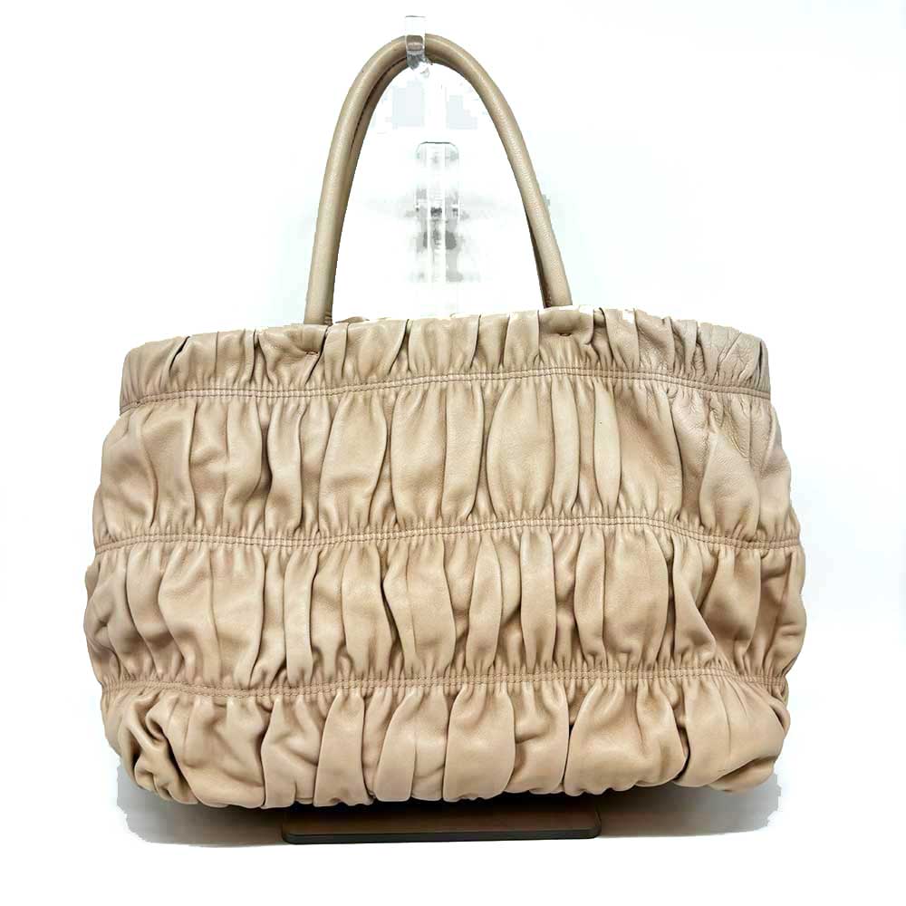 Prada Nappa Way Handbag Leather Travel Bag