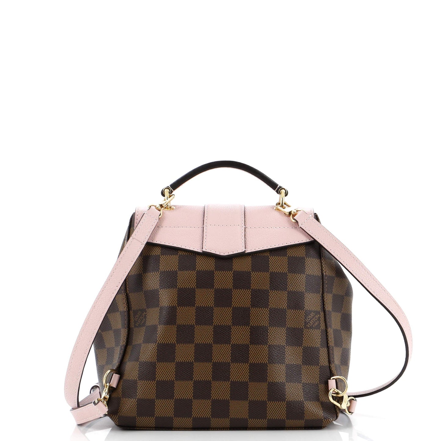 Louis Vuitton Clapton Backpack Damier And Leather Leather 3002291
