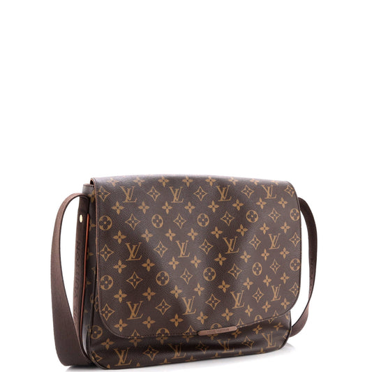 Louis Vuitton Beaubourg Messenger Bag Mm Canvas Monogram Travel Bag