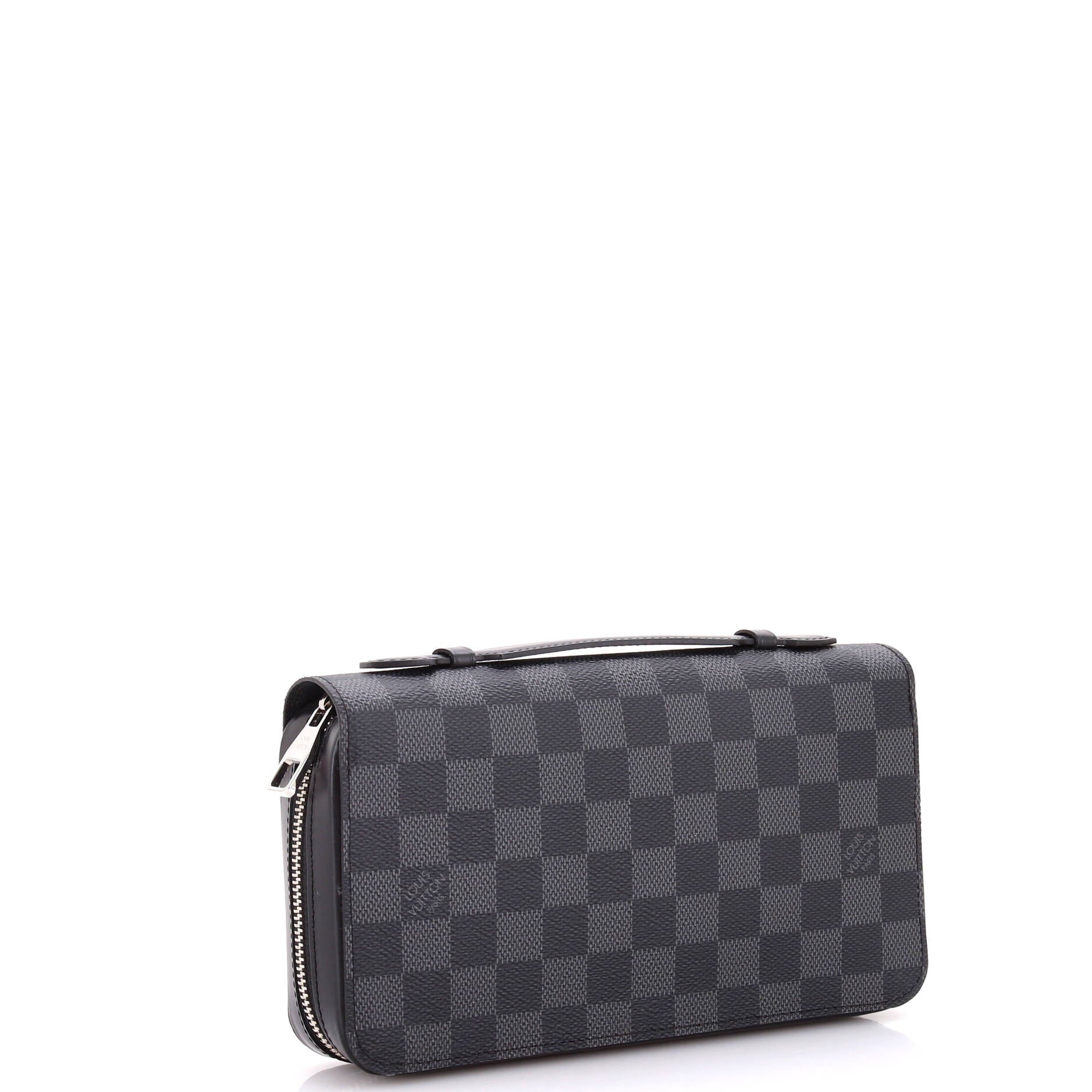 Louis Vuitton Zippy Wallet Damier Graphite Xl Handbag Travel Bag