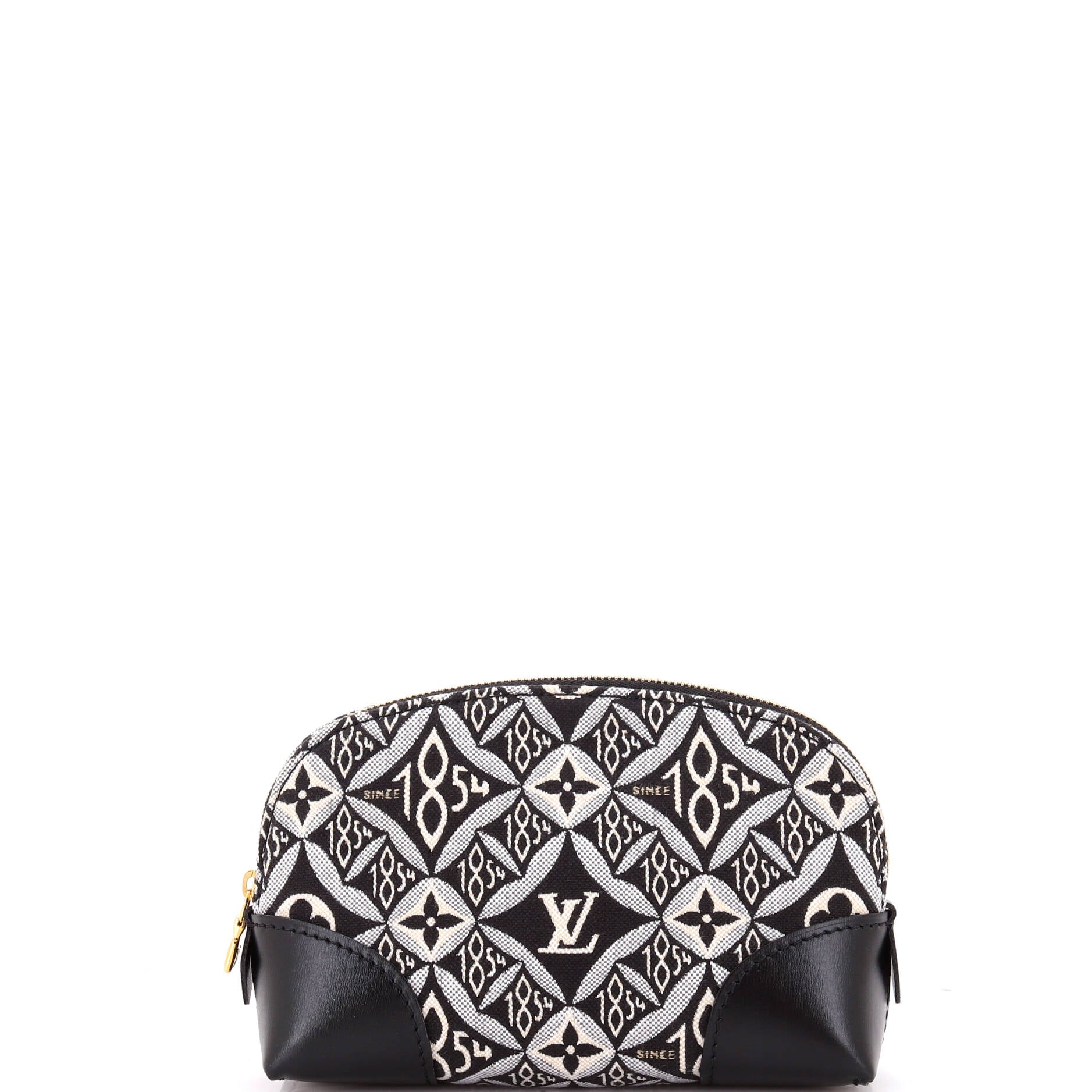 Louis Vuitton Cosmetic Pouch Limited Edition Since Jacquard Handbag Monogram Travel Bag