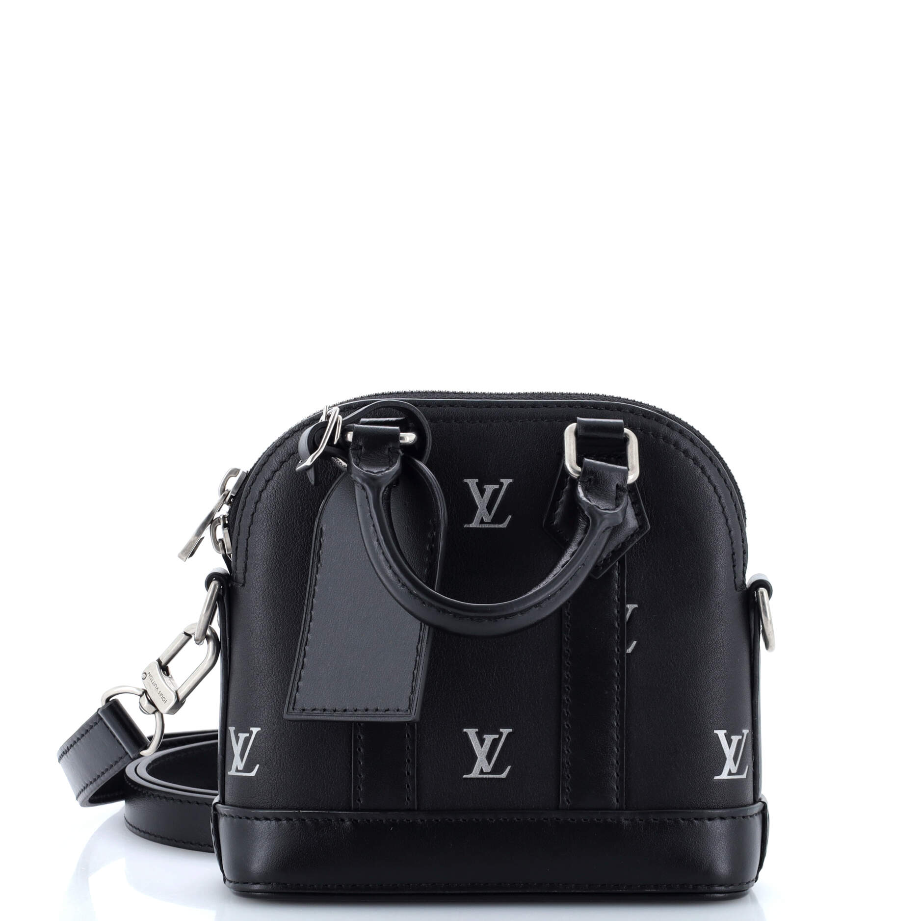 Louis Vuitton LV Alma City Bag Lv Blason Calf Leather Shoulder Bag