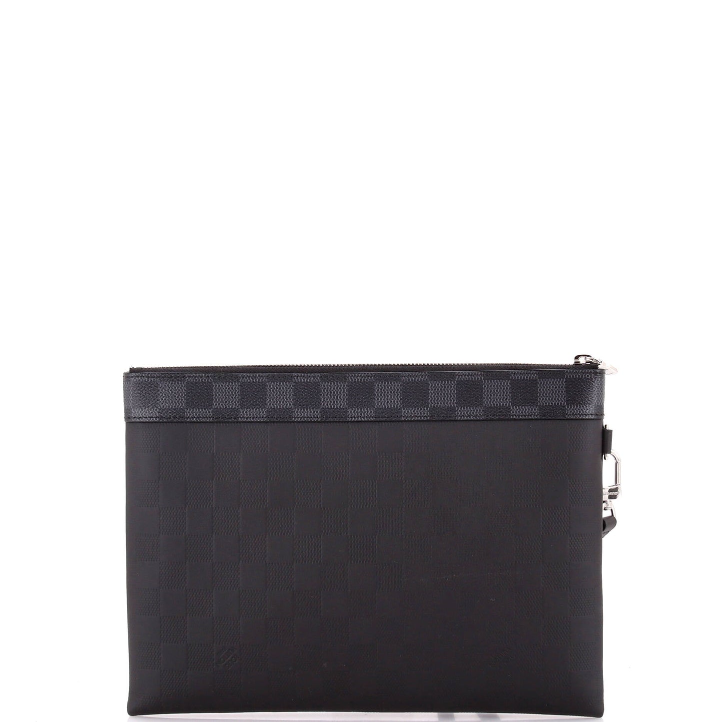 Louis Vuitton Pochette To Go Damier Infini Handbag Leather Travel Bag