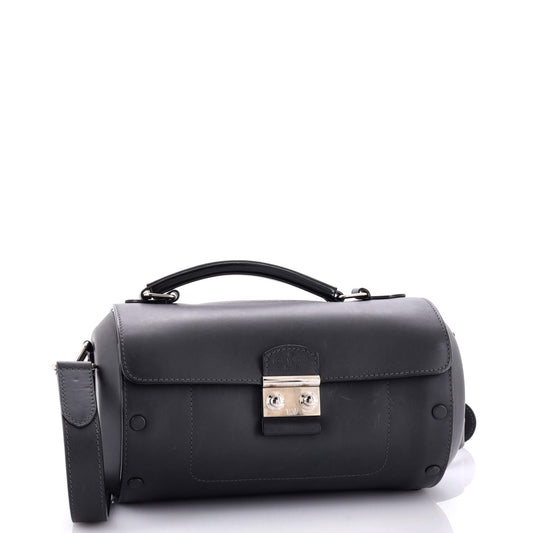 Louis Vuitton Barrel Shawl Case Bag Leather Travel Bag