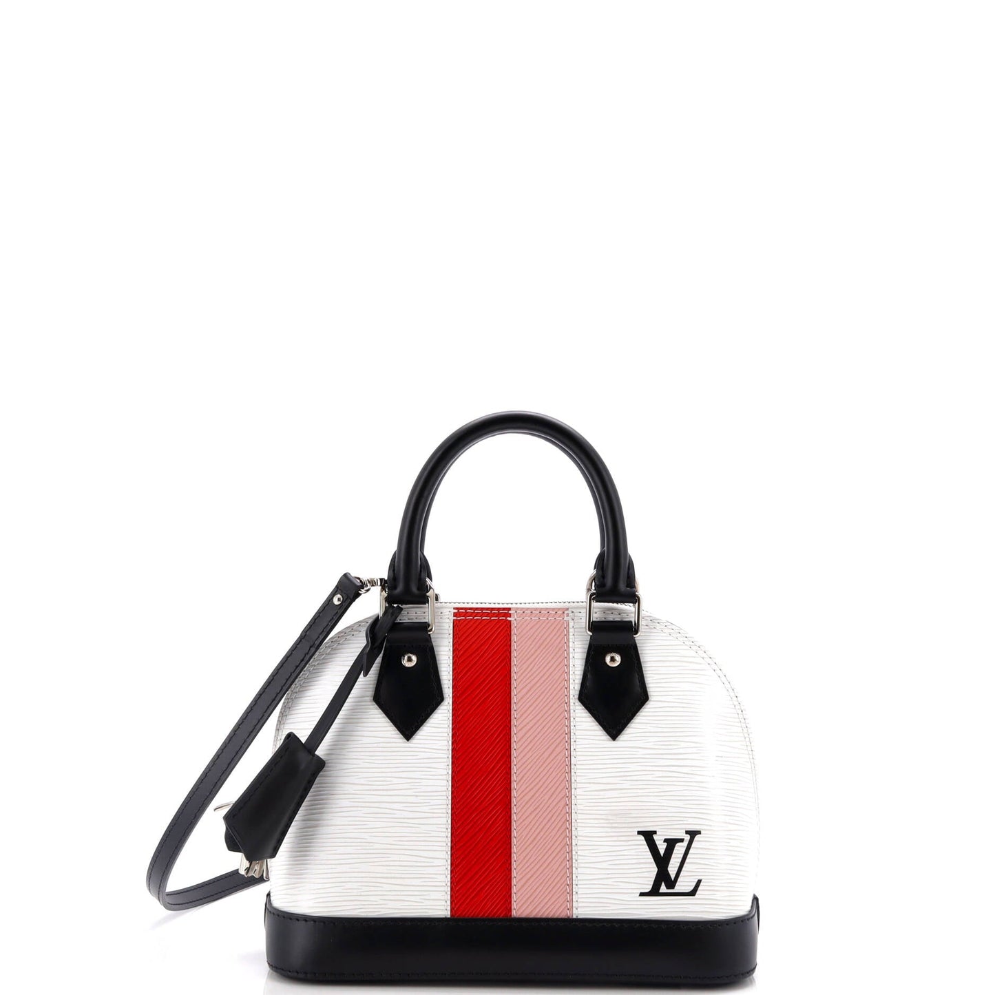 Louis Vuitton Alma Handbag Limited Edition Print Epi Bb Leather Travel Bag