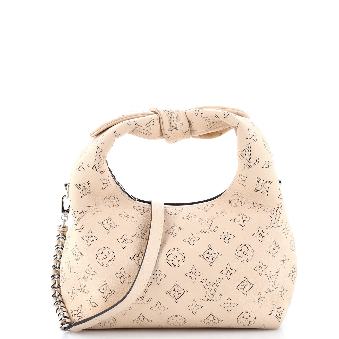 Louis Vuitton Why Knot Shoulder Bag Mahina Pm Leather