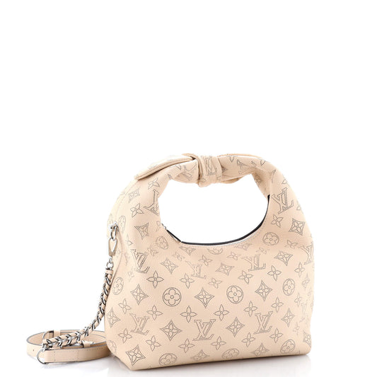 Louis Vuitton Why Knot Shoulder Bag Mahina Pm Leather