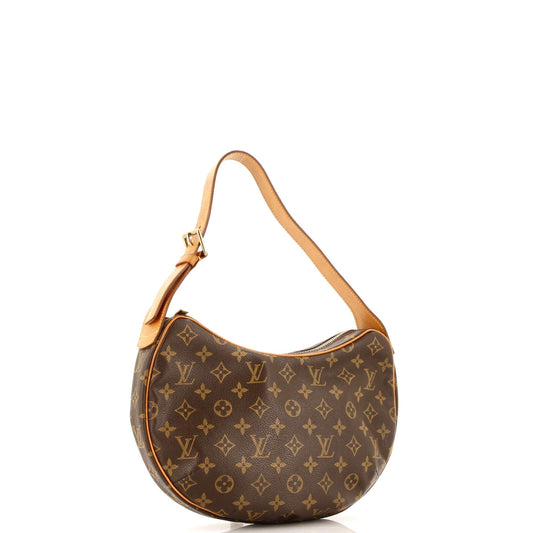Louis Vuitton Croissant Handbag Mm Canvas Monogram Shoulder Bag
