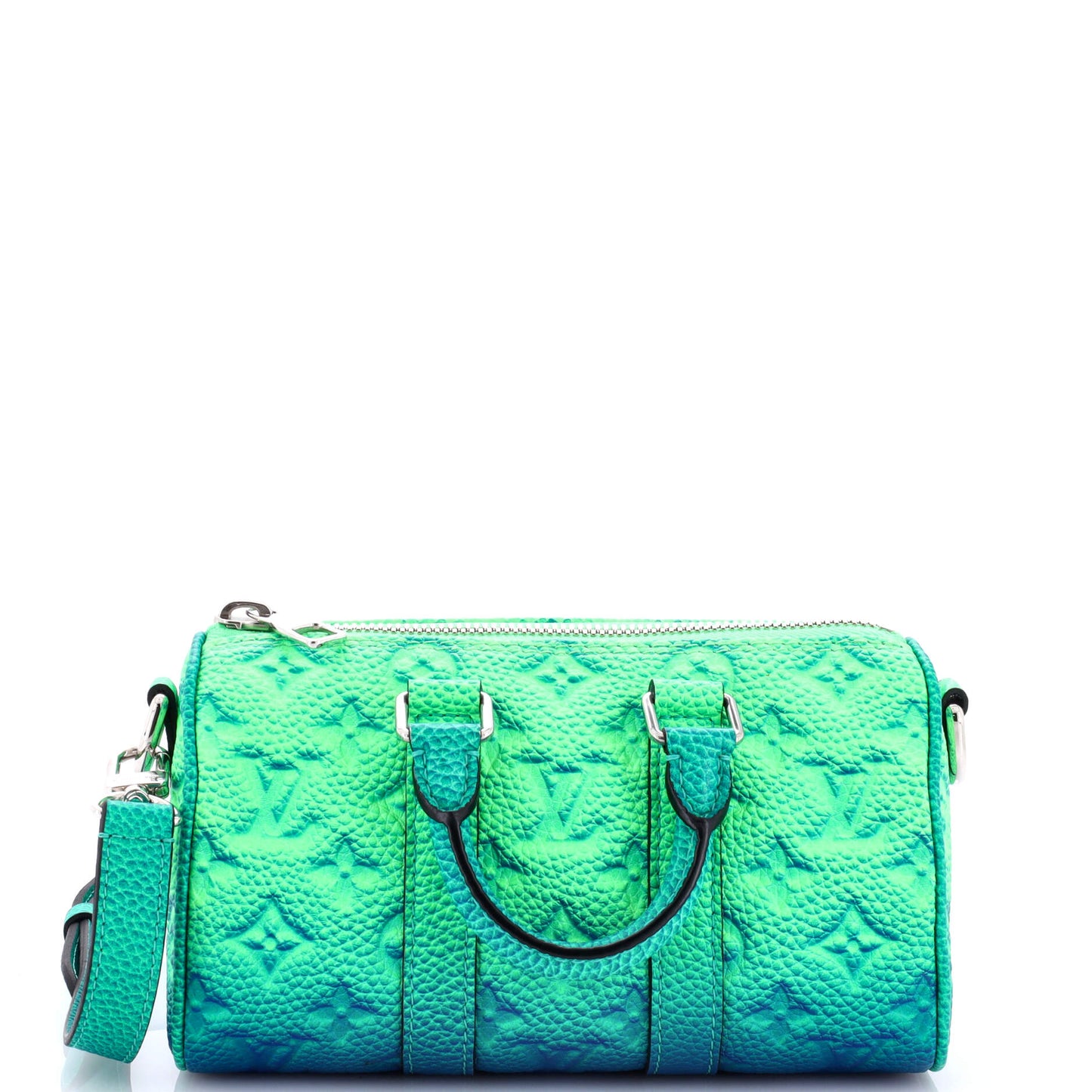 Louis Vuitton Keepall Bandouliere Bag Limited Edition Illusion Taurillon Leather Monogram Shoulder B