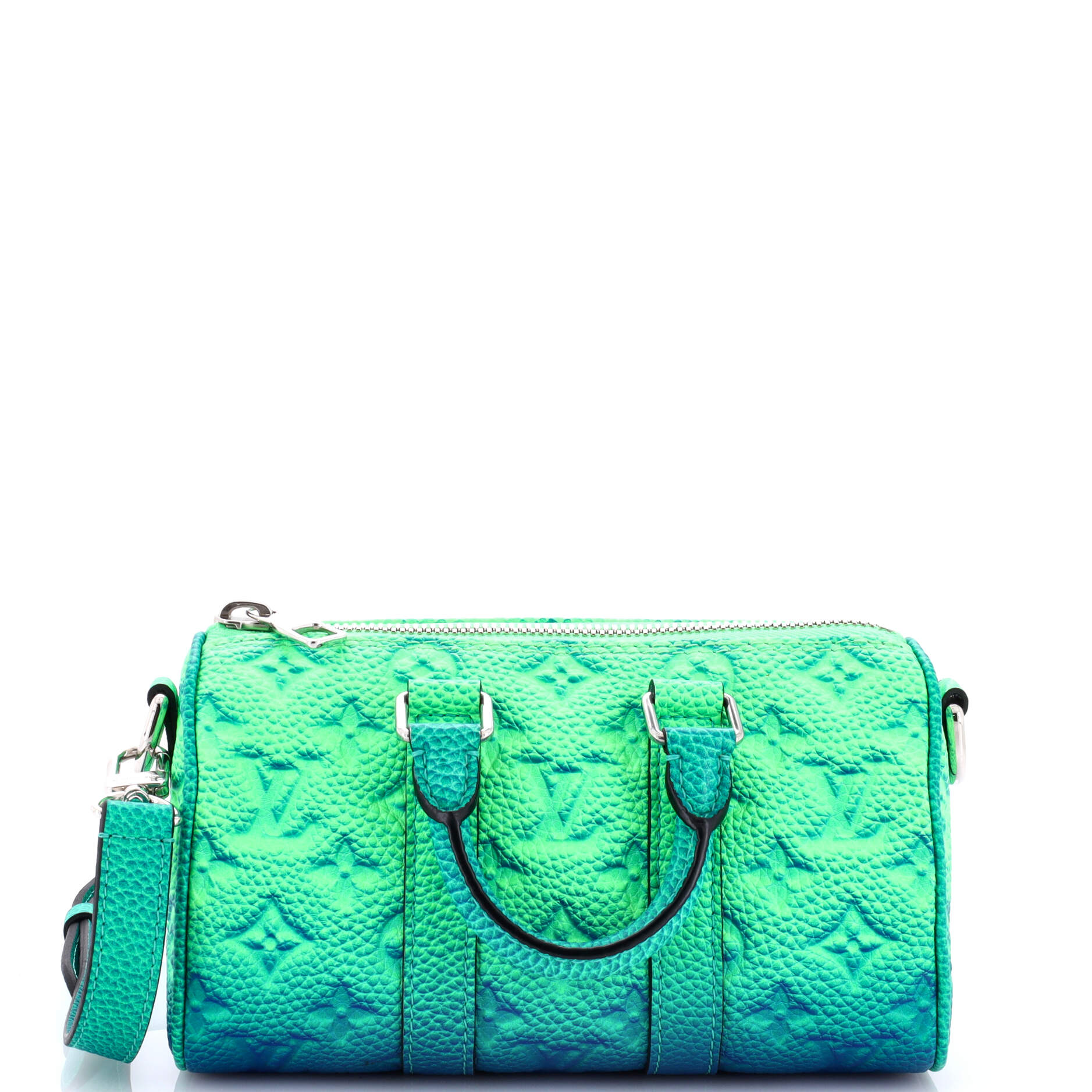 Louis Vuitton Keepall Bandouliere Bag Limited Edition Illusion Taurillon Leather Monogram Shoulder B