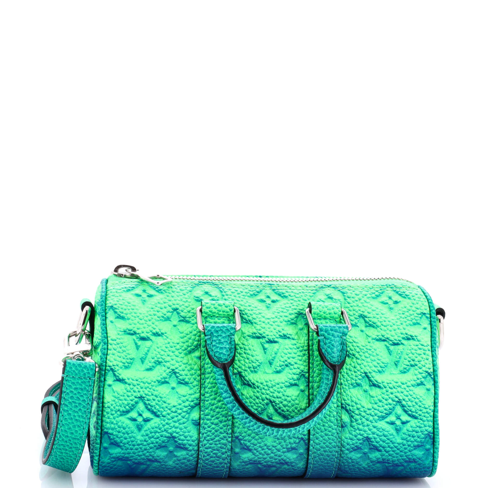 Louis Vuitton Keepall Bandouliere Bag Limited Edition Illusion Taurillon Leather Monogram Shoulder B