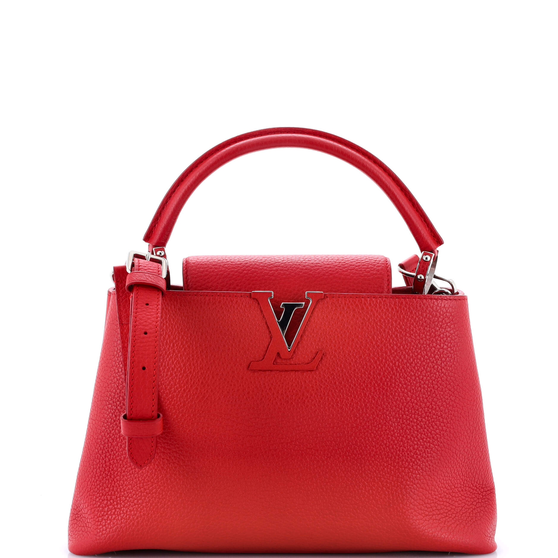 Louis Vuitton Capucines Bag Pm Leather Travel Bag Leather Pm3004389