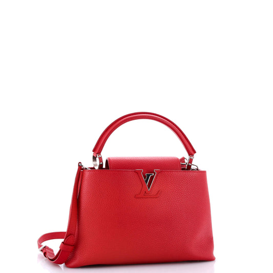 Louis Vuitton Capucines Bag Pm Leather Travel Bag Leather Pm3004389