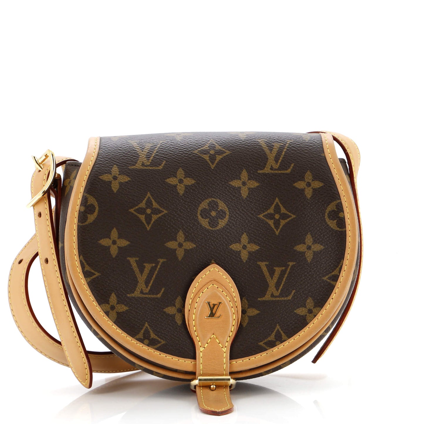 Louis Vuitton Tambourin Nm Handbag Canvas Monogram Shoulder Bag