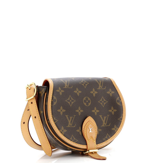 Louis Vuitton Tambourin Nm Handbag Canvas Monogram Shoulder Bag