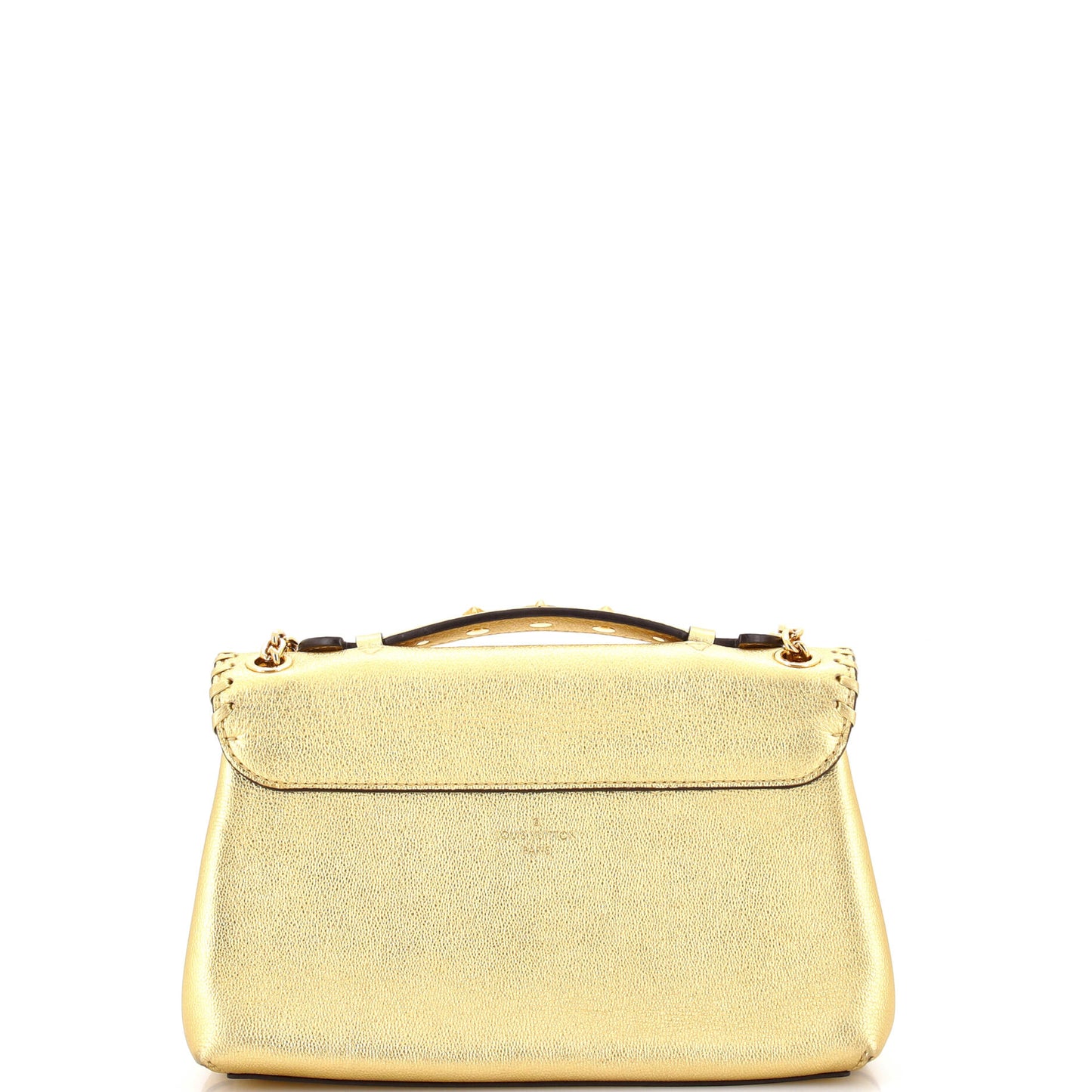 Louis Vuitton Very Bag Whipstitch Leather Chain Shoulder Bag