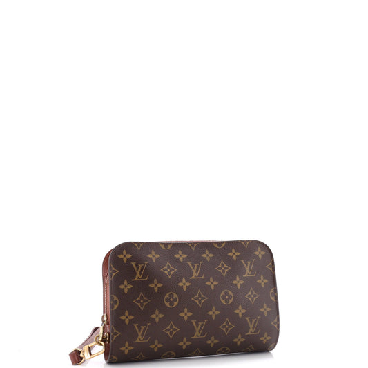 Louis Vuitton Pochette Orsay Clutch Bag Canvas Monogram