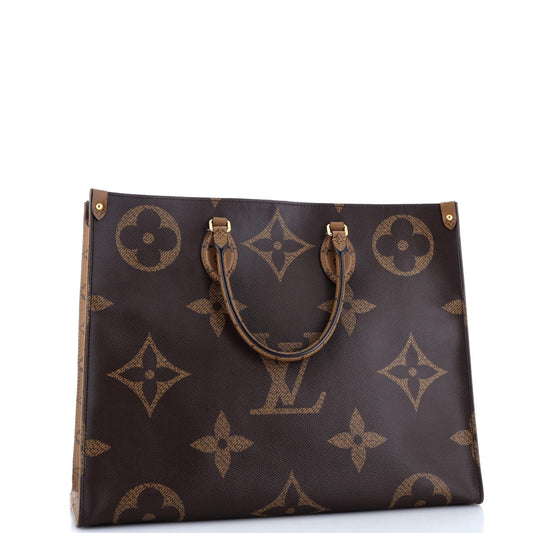 Louis Vuitton Onthego Tote Reverse Giant Gm Monogram Tote Bag Giant Gm3006861