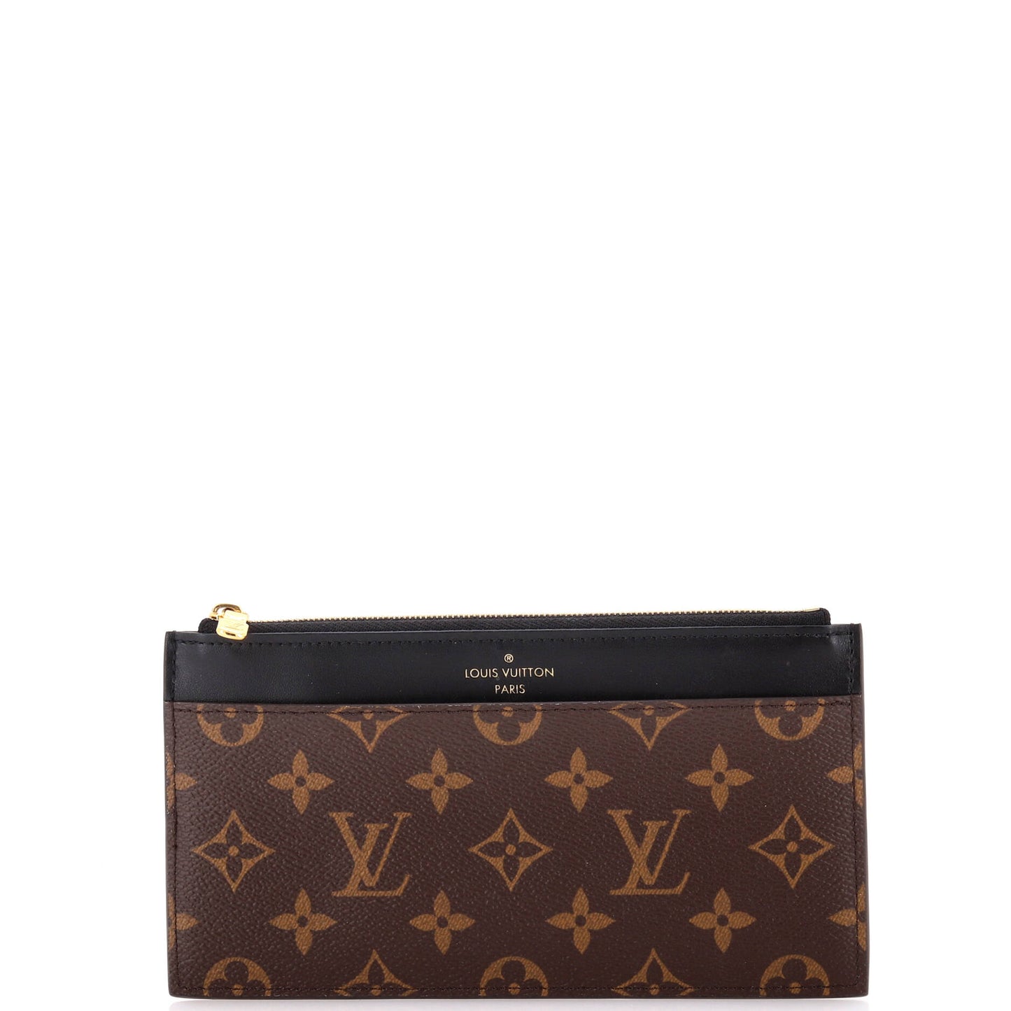 Louis Vuitton Slim Purse Canvas Monogram Travel Bag