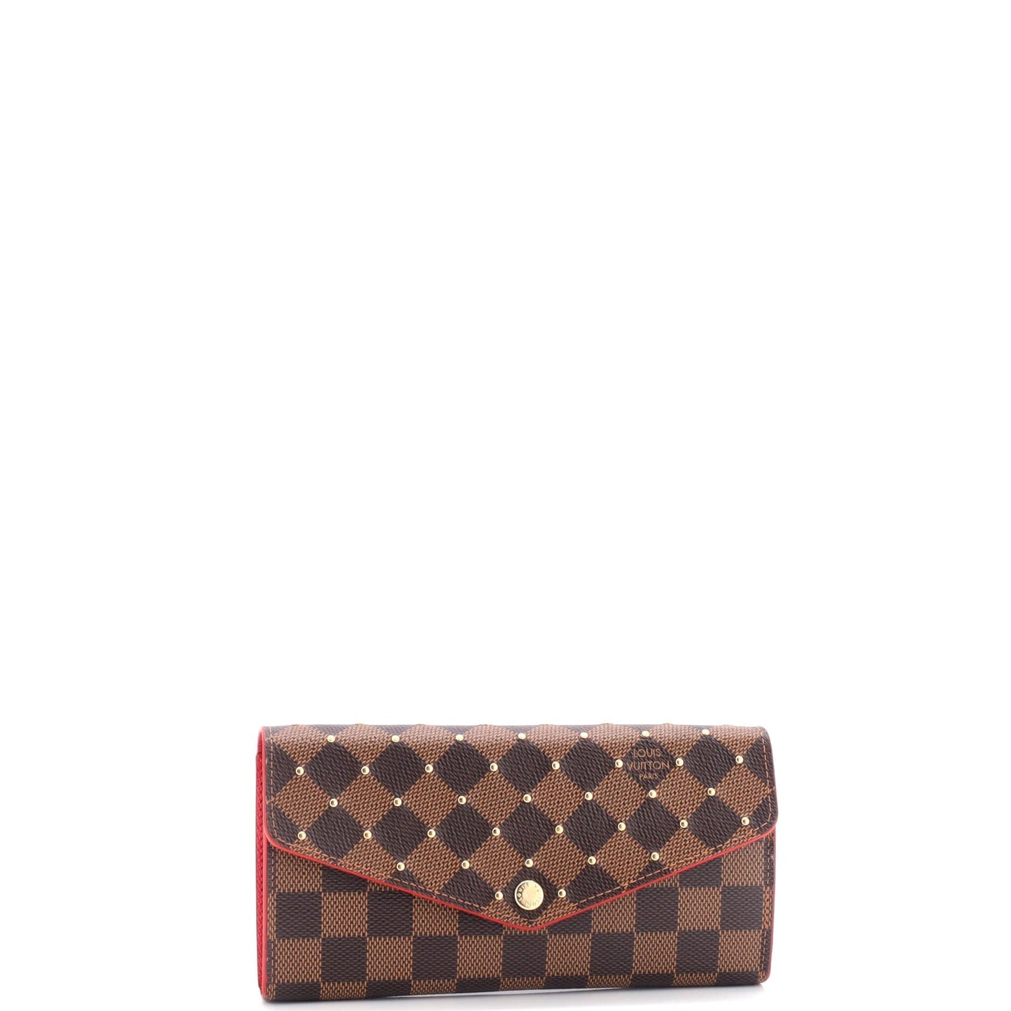 Louis Vuitton Sarah Wallet Nm Studded Damier Handbag Travel Bag
