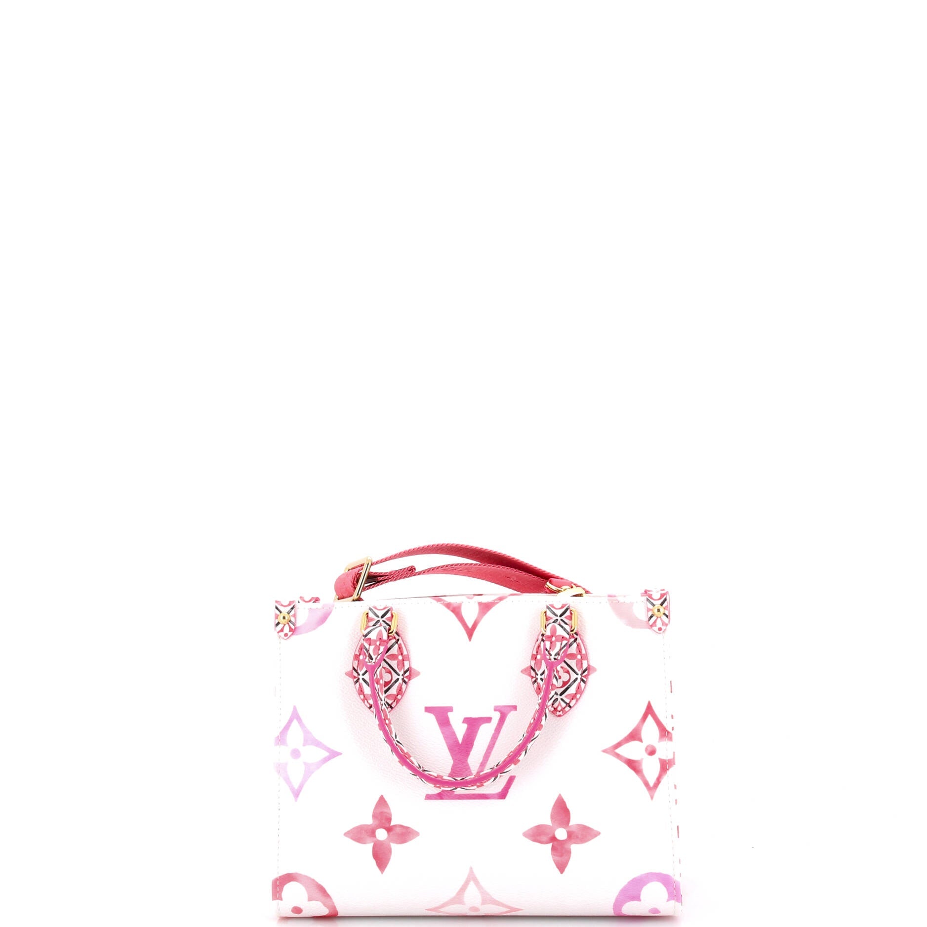 Louis Vuitton Onthego Tote By The Pool Watercolor Giant Monogram Shoulder Bag