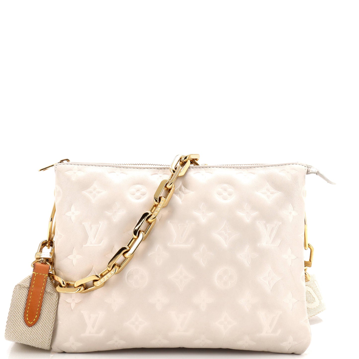 Louis Vuitton Coussin Bag Embossed Lambskin Pm Monogram Shoulder Bag Lambskin Pm300841107
