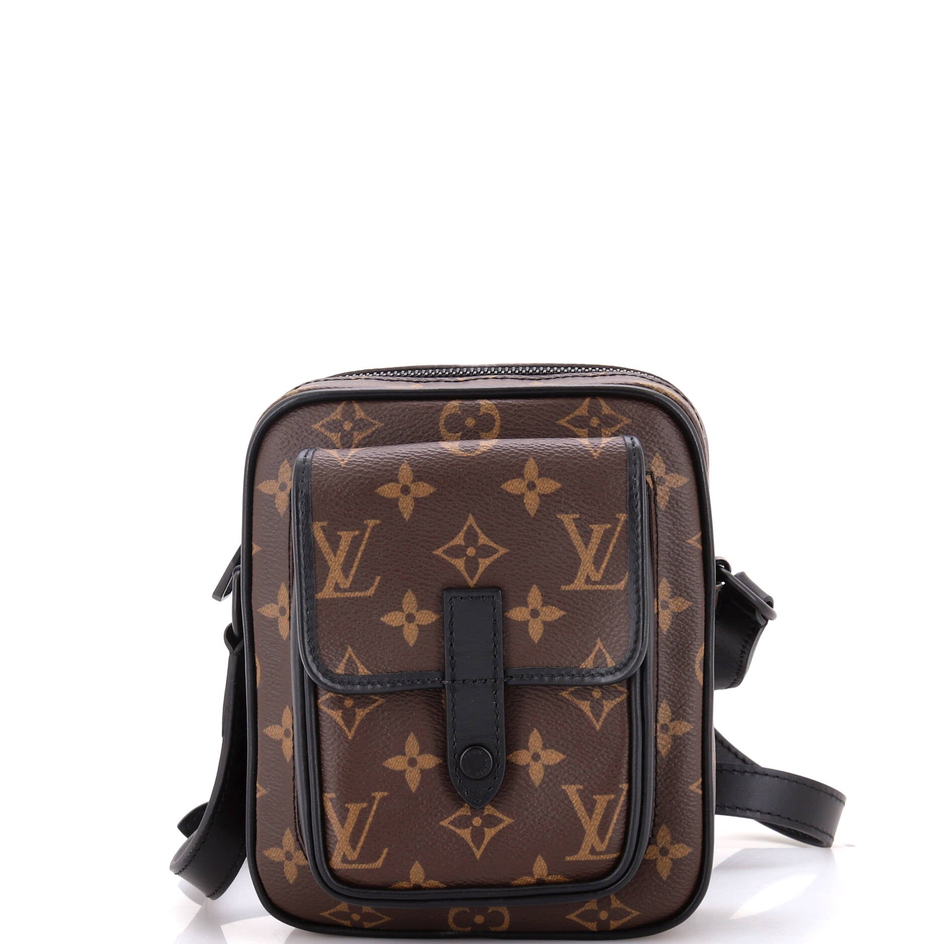 Louis Vuitton Christopher Wearable Wallet Macassar Messenger Bag Canvas Monogram Travel Bag Canvas 300841115