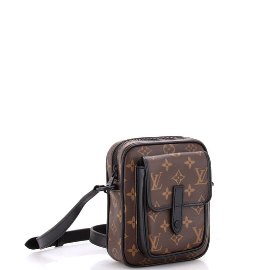 Louis Vuitton Christopher Wearable Wallet Macassar Messenger Bag Canvas Monogram Travel Bag Canvas 300841115