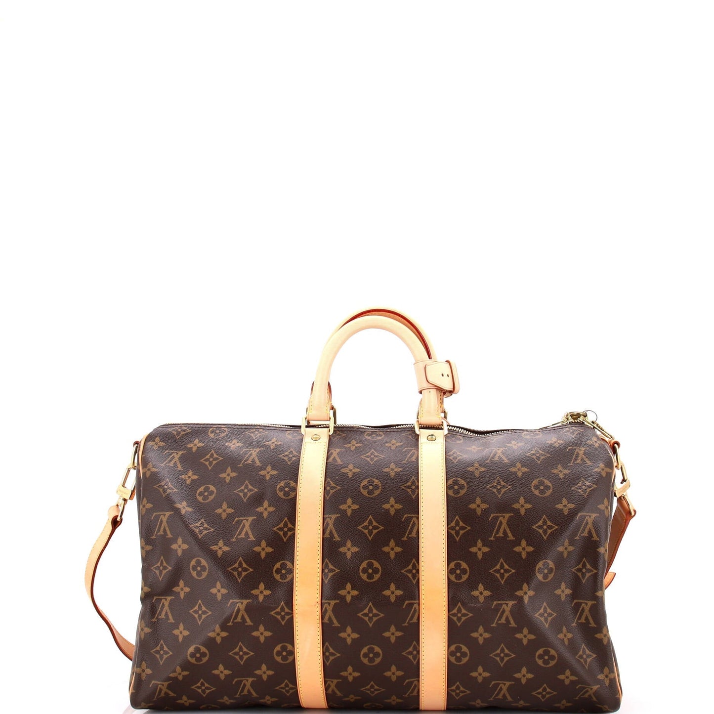 Louis Vuitton Keepall Bandouliere Bag Canvas Monogram Travel Bag Canvas 45300841122
