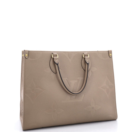 Louis Vuitton Onthego Tote Empreinte Giant Mm Monogram Tote Bag