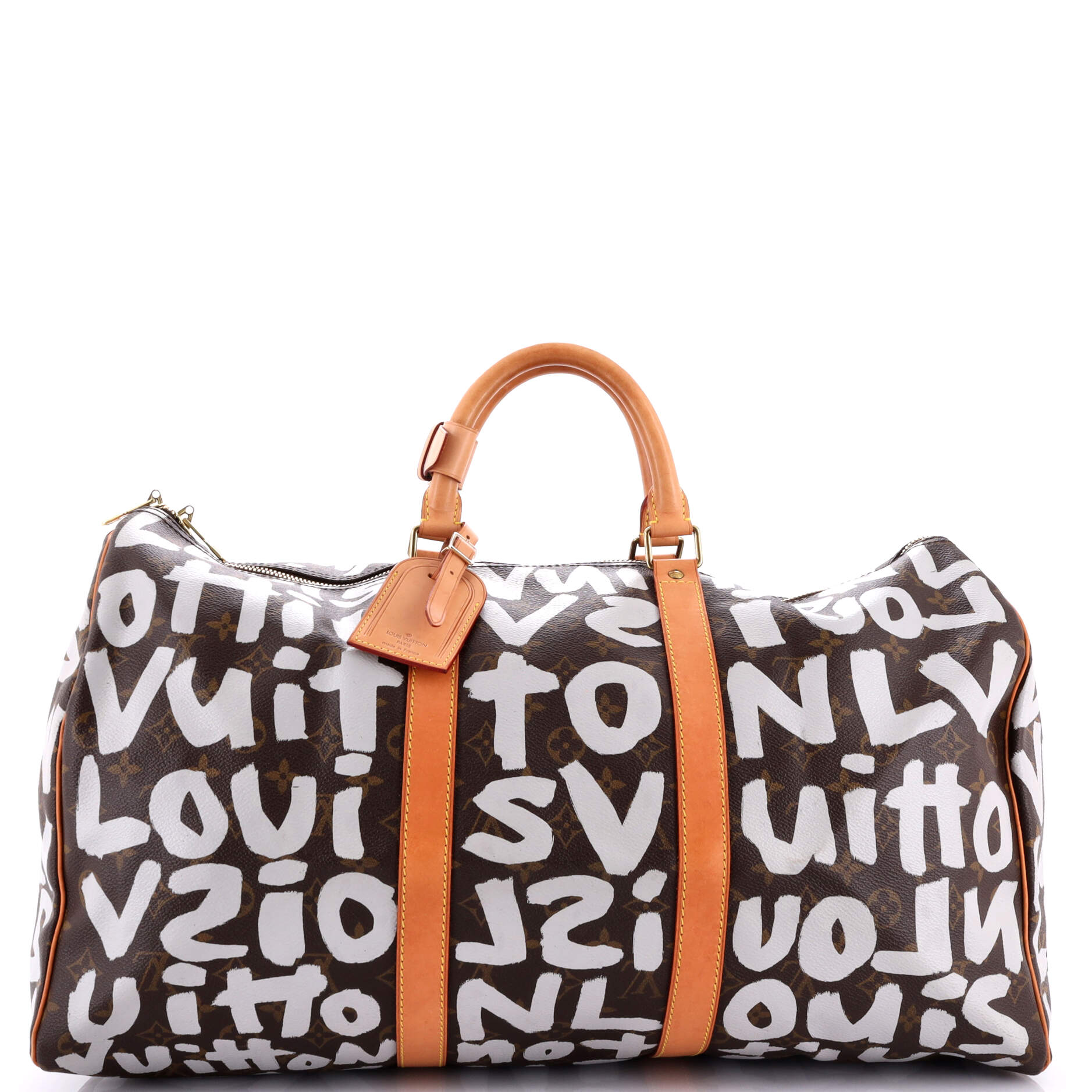Louis Vuitton Keepall Bag Limited Edition Graffiti Monogram Travel Bag Graffiti 5030084132