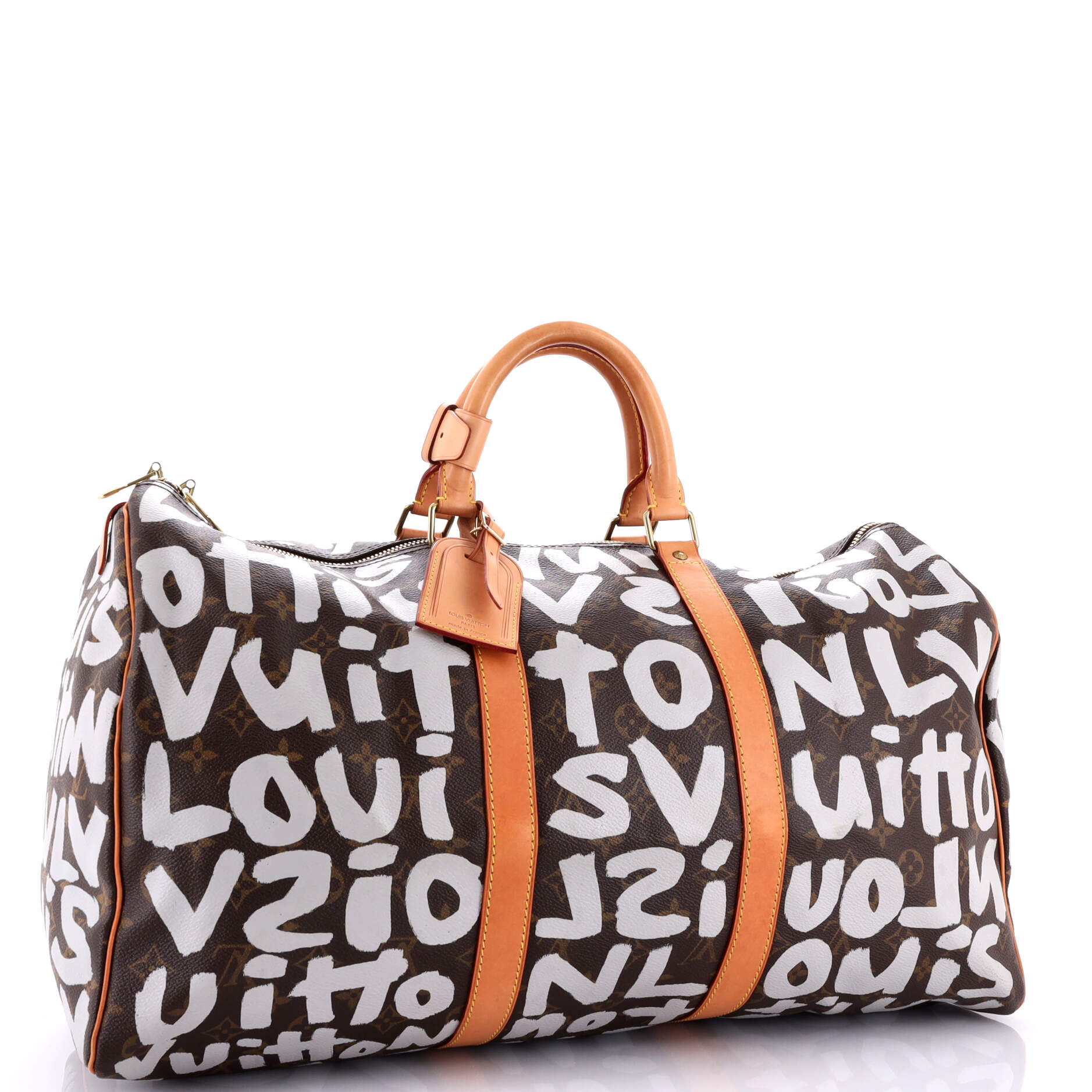Louis Vuitton Keepall Bag Limited Edition Graffiti Monogram Travel Bag Graffiti 5030084132
